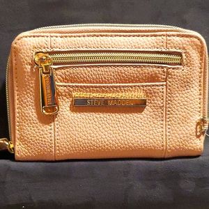 Steve Madden Double Zipper Wristlet